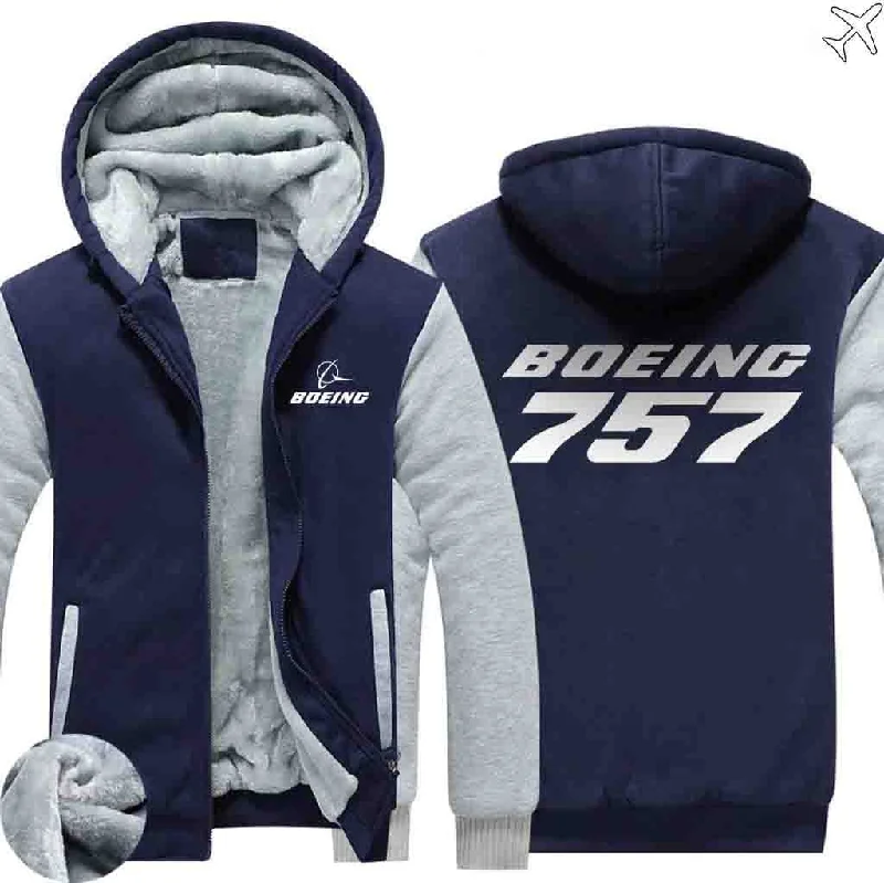 fade vibe hoodies -BOEING 757 ZIPPER SWEATERS