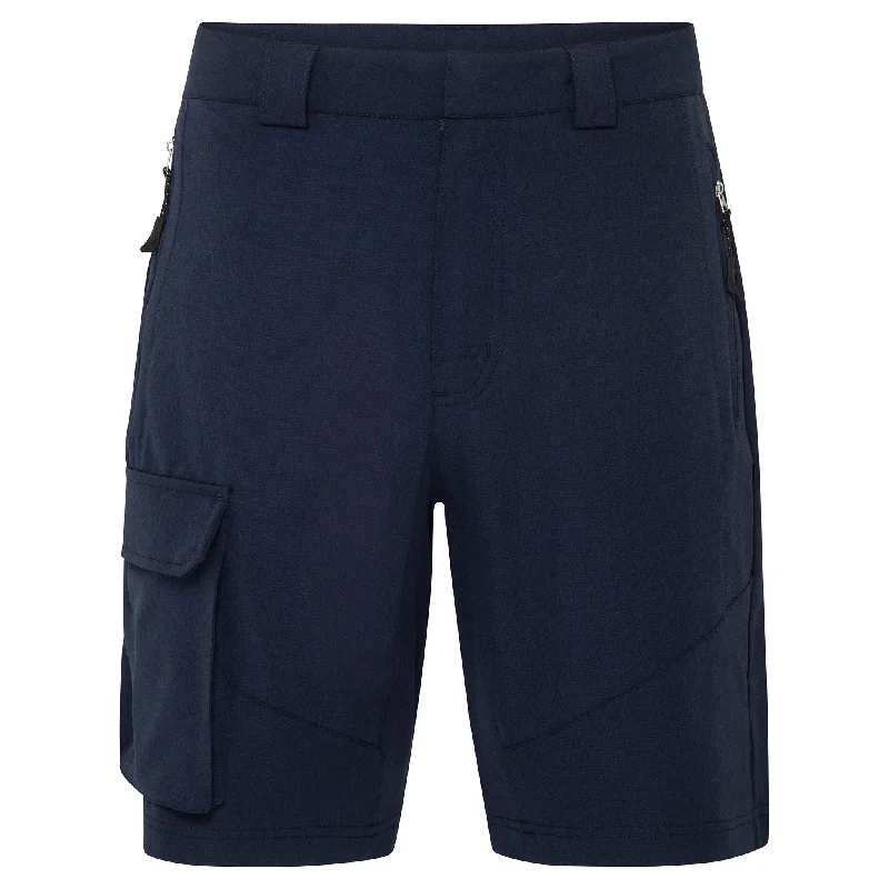 green hemp shorts -Crew Short - Navy