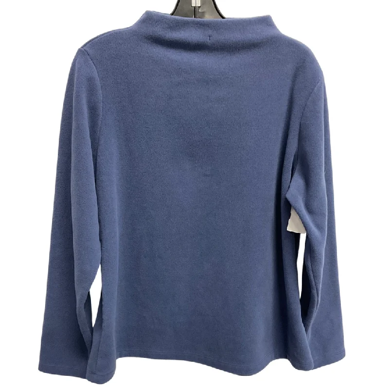 pack print sweatshirts -Sweatshirt Crewneck By Denim And Company In Blue, Size: M