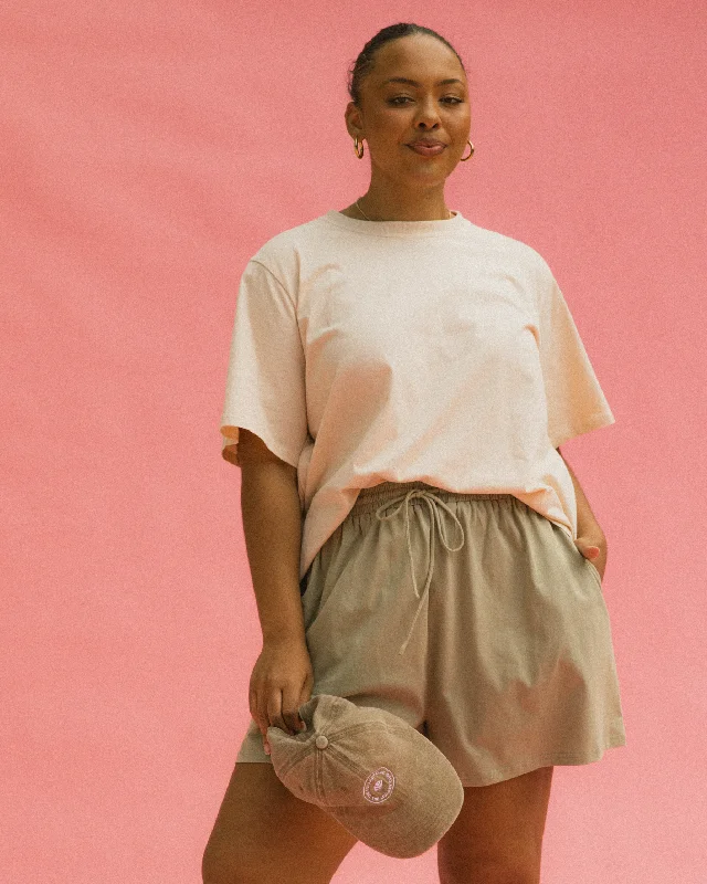 vintage high waist shorts -Essentials Shorts | Khaki