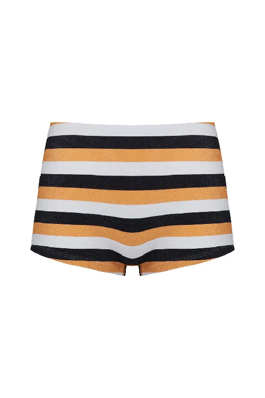 dry rapid shorts -C short in parasol stripe eco terry