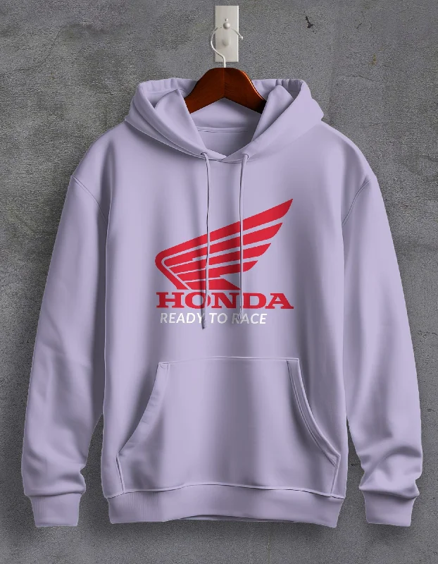 tribe vibe hoodies -Honda Ready To Race Printed Unisex Hoodie For Men/Women