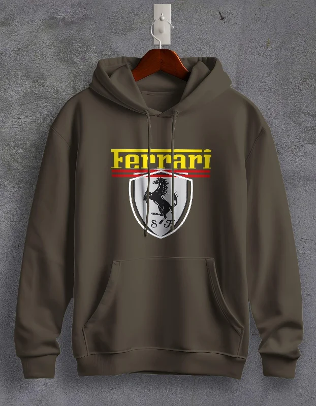 tribe abstract hoodies -Ferrari Printed Unisex Hoodie For Men/Women