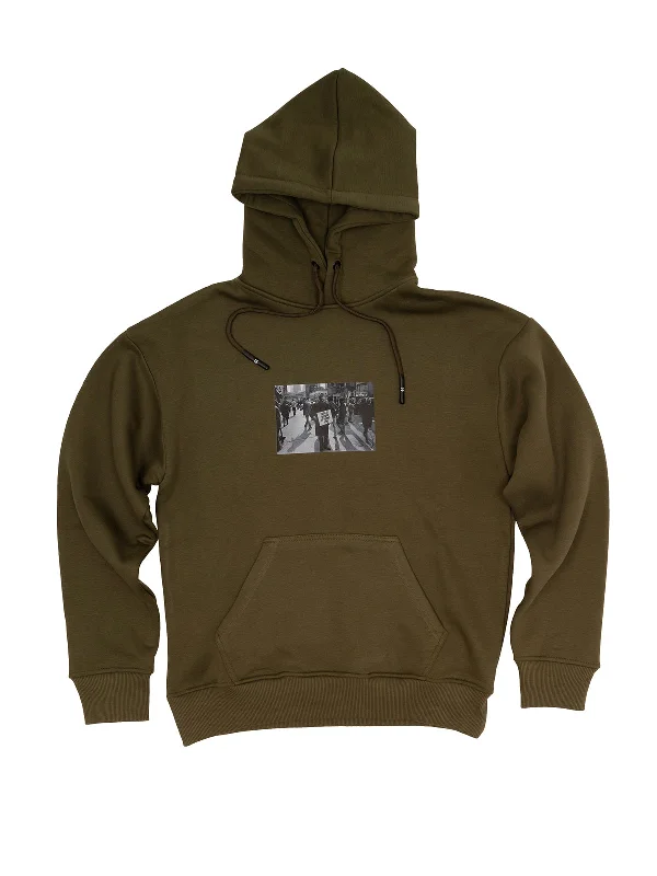 frame slogan hoodies -Fuck It Before It Fucks You / Oversized Pullover Hoodie