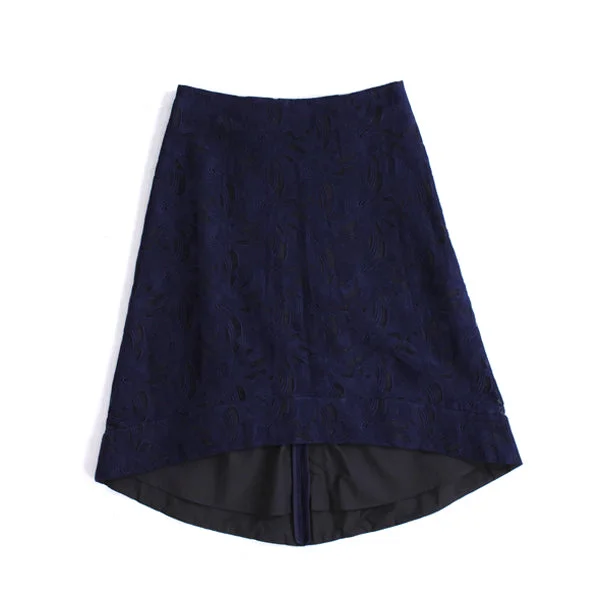 gentle jersey skirts -EX EMBROIDERY Skirt