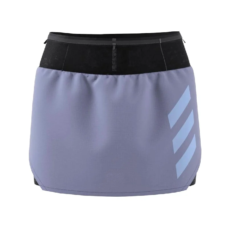 ruffled cool skirts -adidas - Women's Terrex Pro Trail Running Skirt (HT9399)