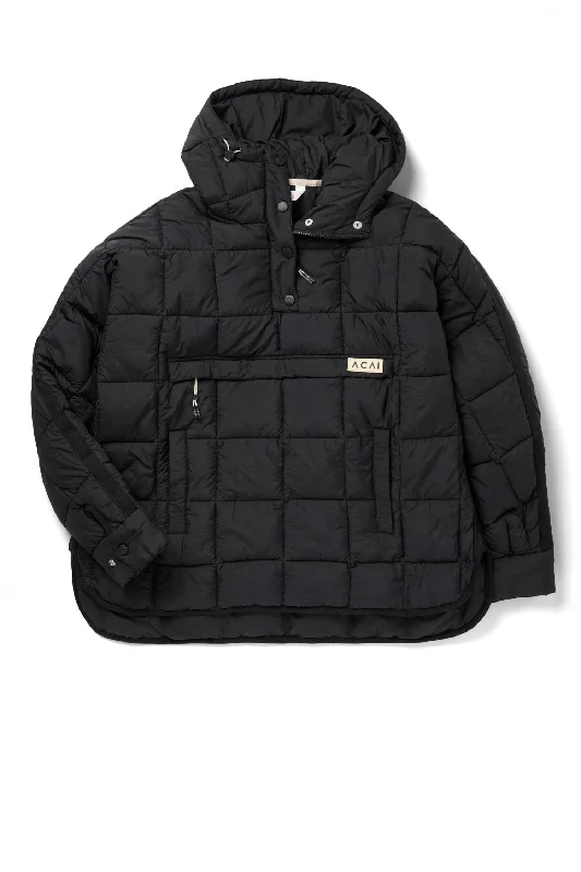 brush windbreaker jackets -Cloud Jacket - Black