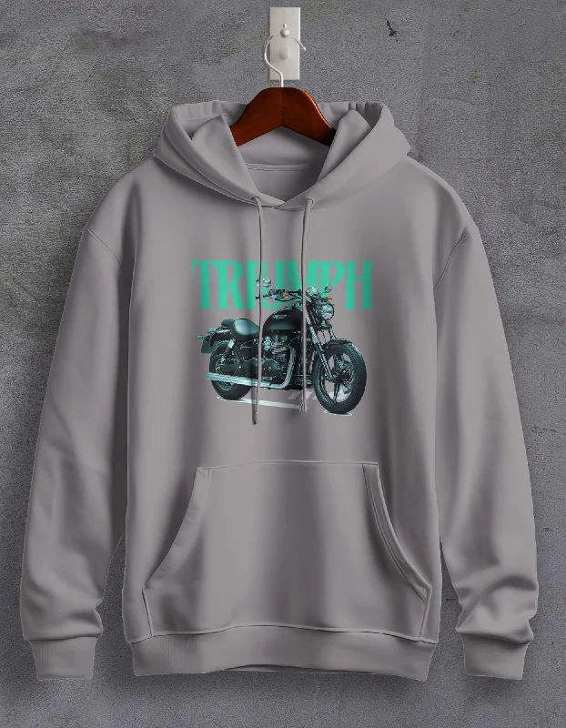 pulse vibe hoodies -Triumph Bike Unisex Hoodie For Men/Women