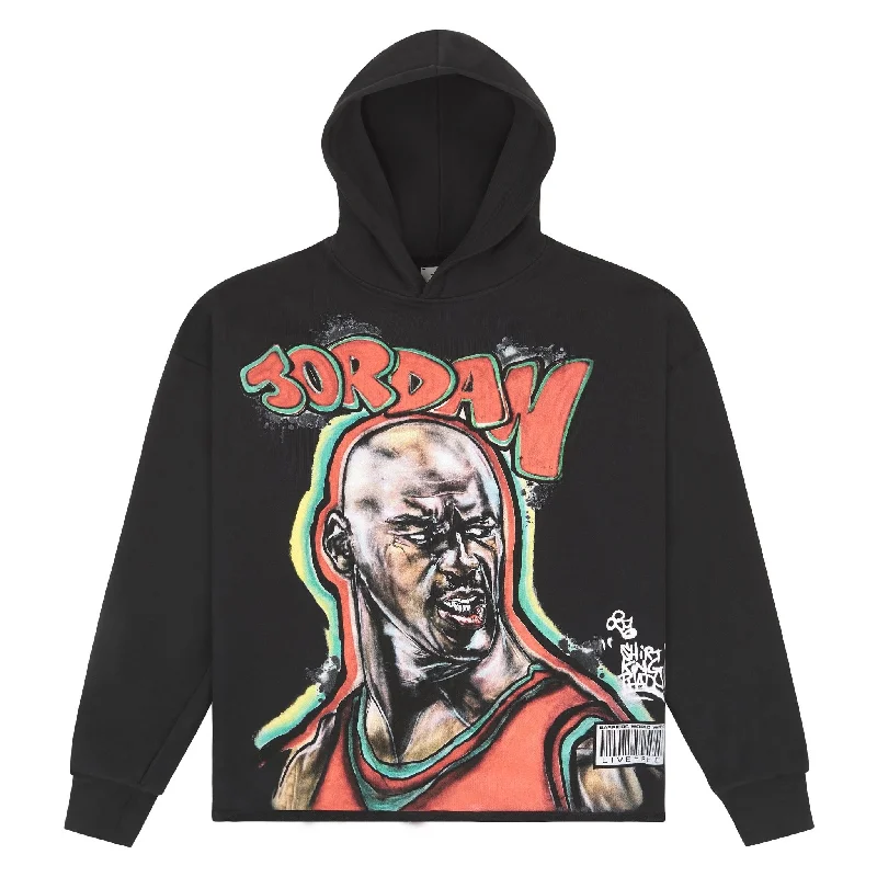 thick hoodies pullover -King Phade X Jordan Hoodie