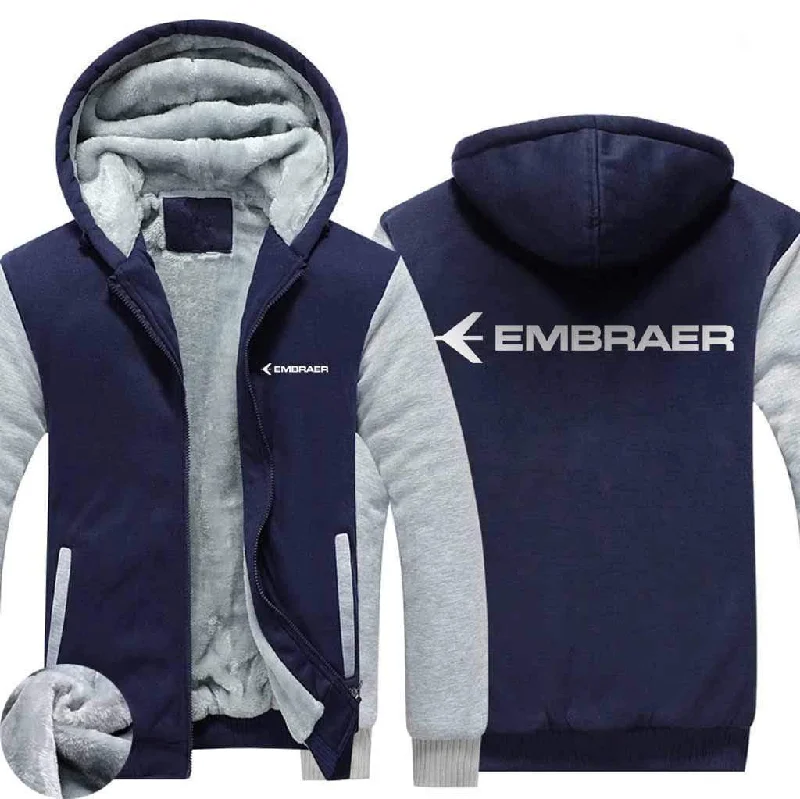 sharp chic hoodies -EMBRAER ZIPPER SWEATERS