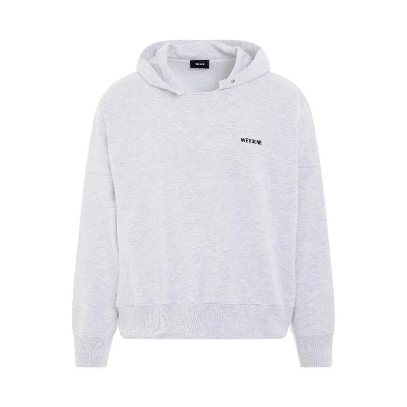 animal trend hoodies -Logo Signature Hoodie in Grey