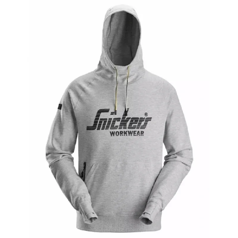 trail style hoodies -Snickers 2894 Pullover Head Logo Hoodie Sweatshirt