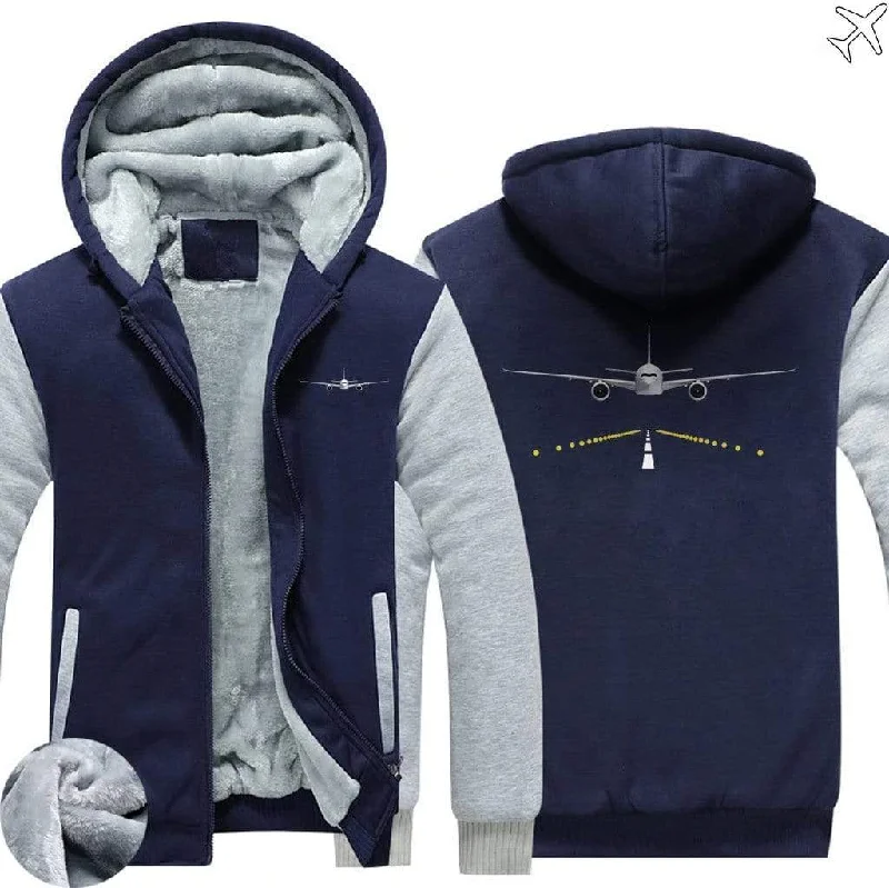 roar cool hoodies -RUNWAY LIGHT A350 ZIPPER SWEATERS