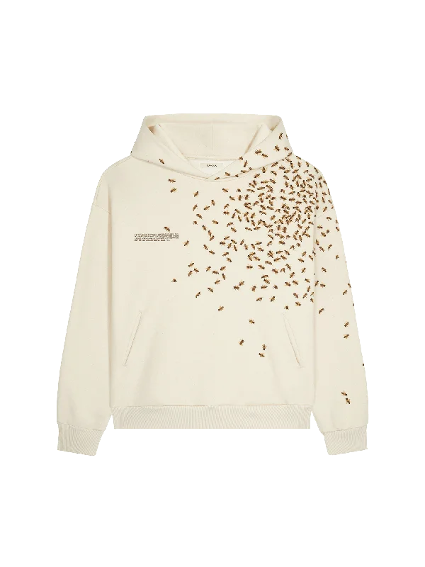 trail hoodies travel -Mens Bee The Change Hoodie—undyed