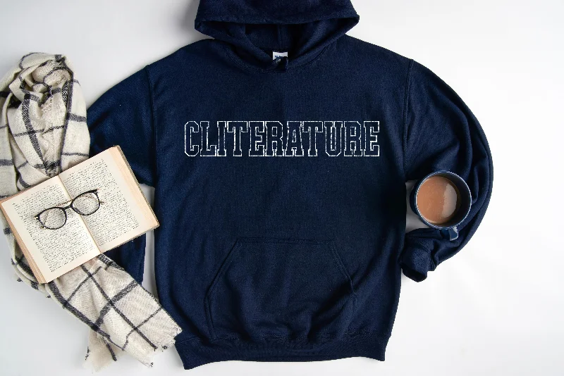 frame geometric hoodies -cliterature hoodie