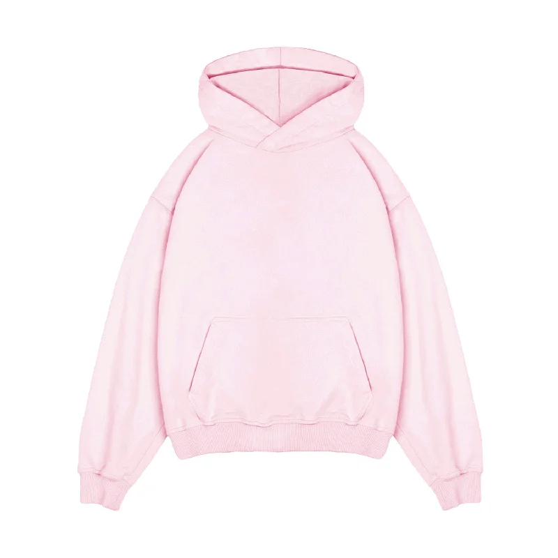 sharp vibe hoodies -Hoodie - Light Pink