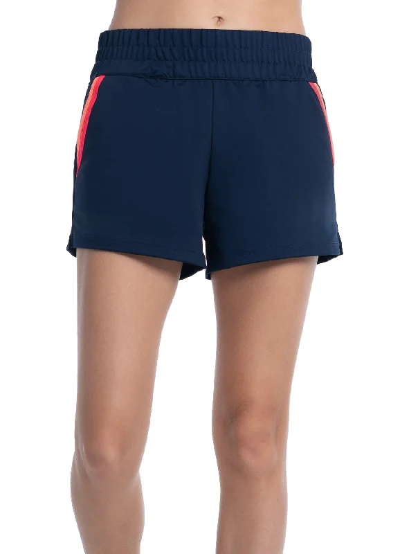 retro badge shorts -Throw Back Short