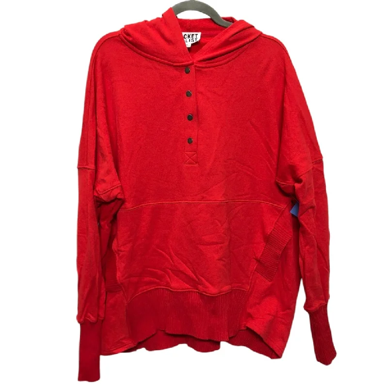 epic sweatshirts heroes -Sweatshirt Hoodie By Clothes Mentor In Red, Size: L