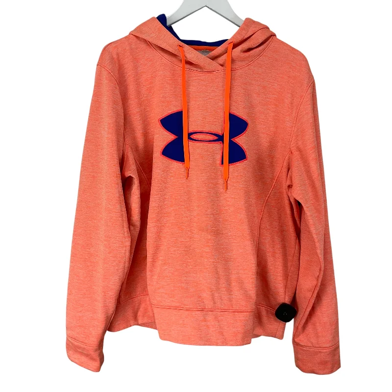 roar abstract sweatshirts -Sweatshirt Hoodie By Under Armour In Orange, Size: Osfm