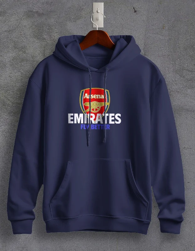 sharp geometric hoodies -Arsenal Fanart Printed Unisex Hoodie For Men/Women