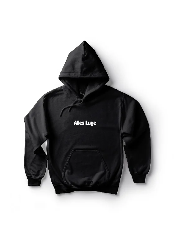 crisp hoodies graphic -Alles Luge / Oversized Pullover Hoodie