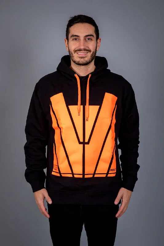 tour hoodies band -Classic Unisex Hoodie Orange [Hi-Vis]