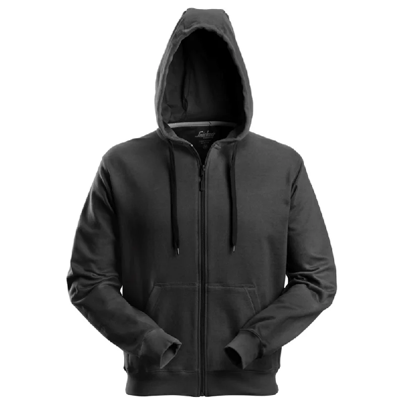 sleek modern hoodies -Snickers 2801 Full Zip Soft Lining Hoodie Various Colours