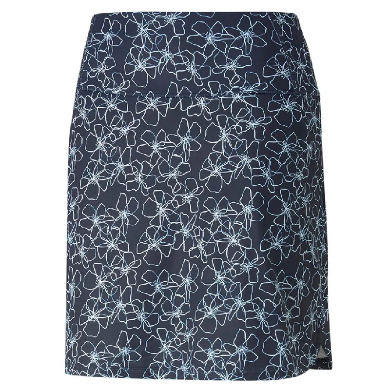 cozy thick skirts -Puma - Women's PWRMESH Island Flower Skirt (537507 01)