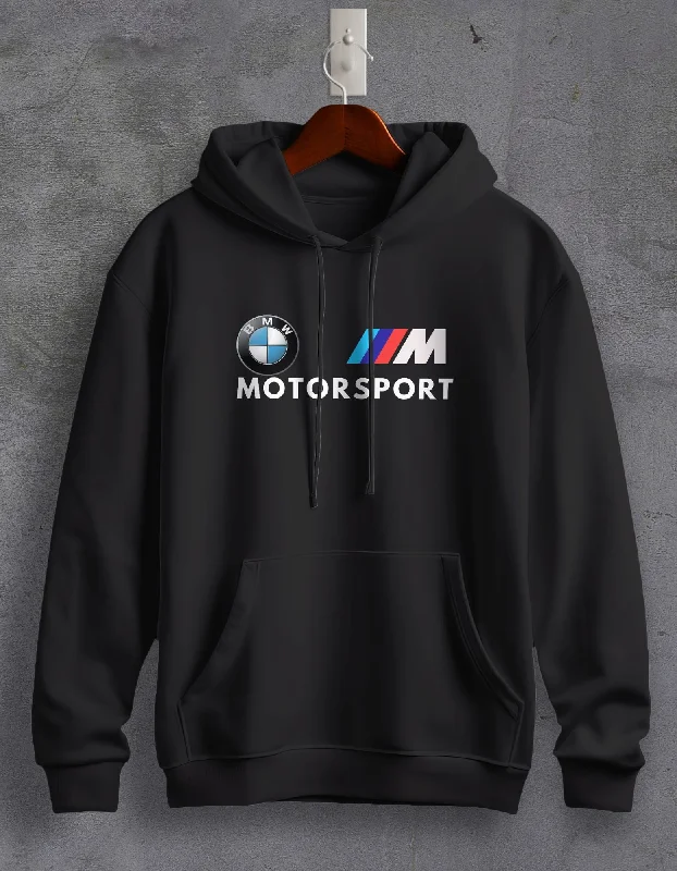 crest print hoodies -BMW MOTORSPORT Designer Unisex Hoodie For Men/Women