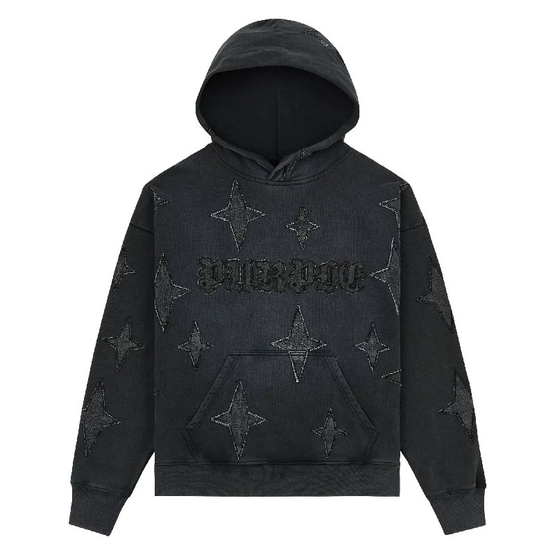 fade bold hoodies -Gothic Stars Hoodie