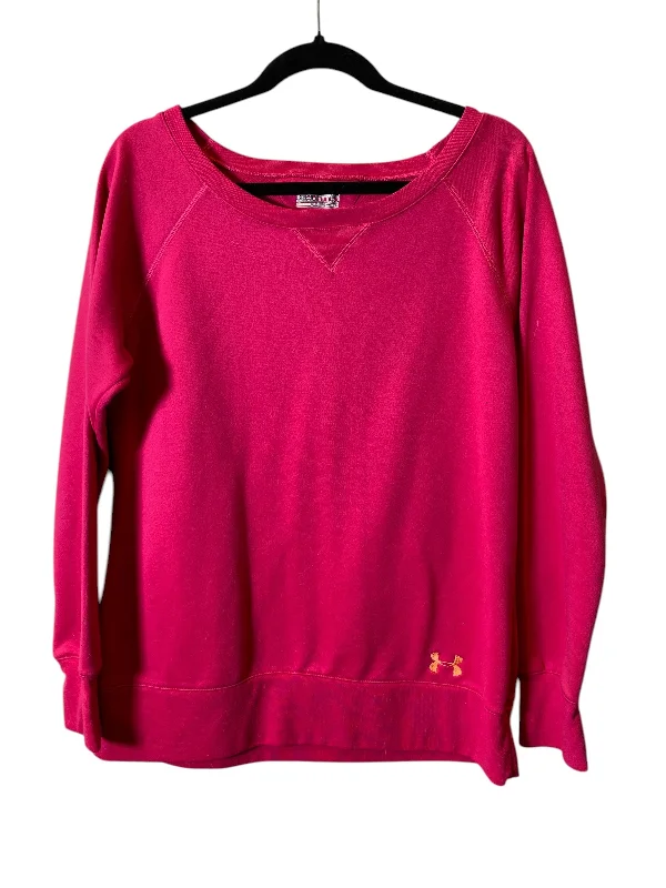 pixel sweatshirts gaming -Sweatshirt Crewneck By Under Armour In Pink, Size: L