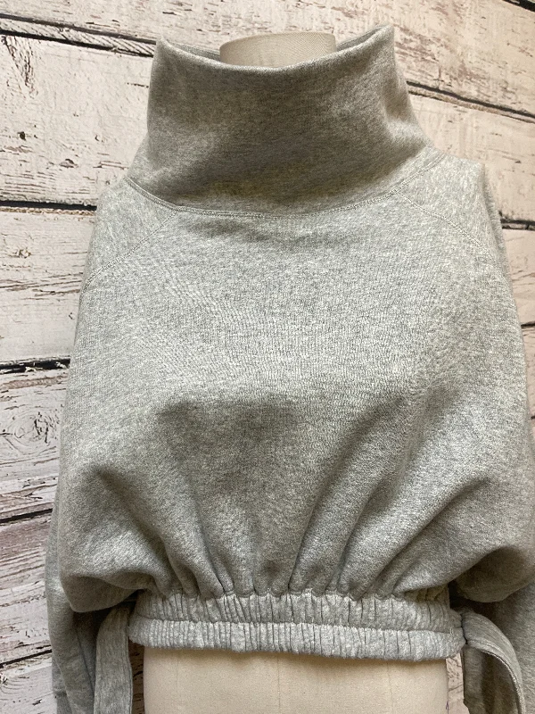 slouchy sweatshirts for women -Sweatshirt Collar By Daily Practice By Anthropologie In Grey, Size: Xs