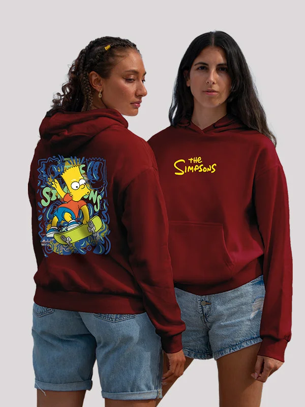 worn hoodies vintage -The Simpons Women's Hoodie