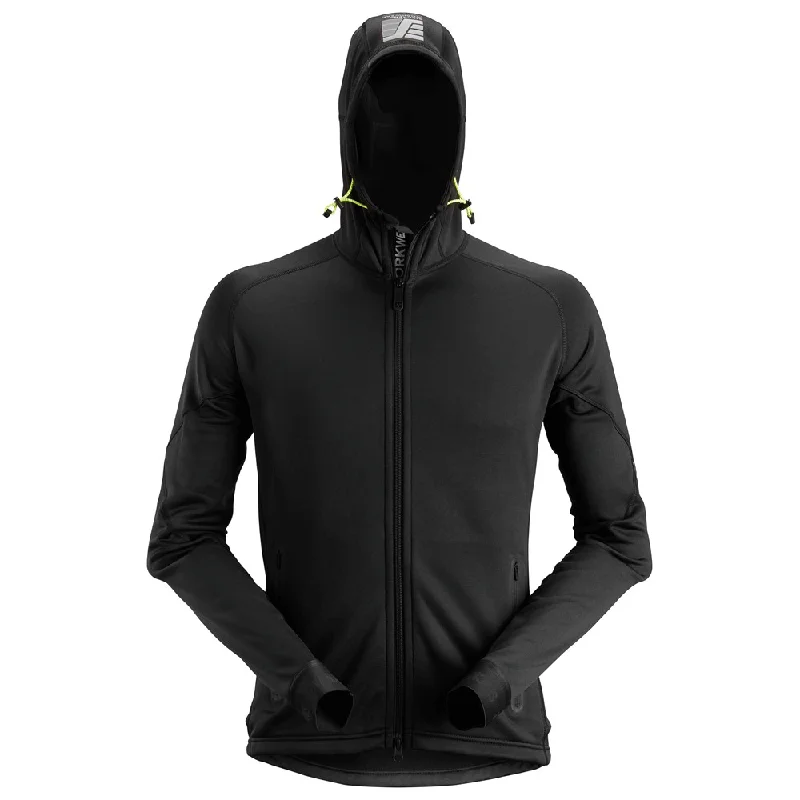 sharp chill hoodies -Snickers 8002 FlexiWork, Polartec® Power Stretch® 2.0 Full Zip Fleece Hoodie