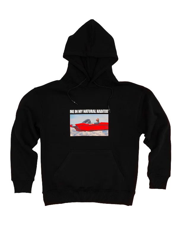 sharp vibe hoodies -Me In My Natural Habitat / Oversized Pullover Hoodie