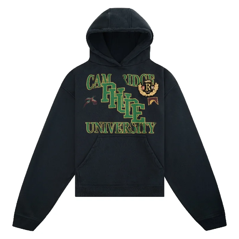 summit style hoodies -University Hoodie | Vintage Black