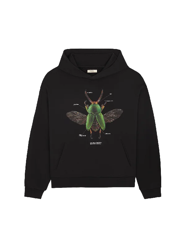 nana hoodies playful -PANGAIA X Levon Biss Sawtooth Beetle Hoodie—black