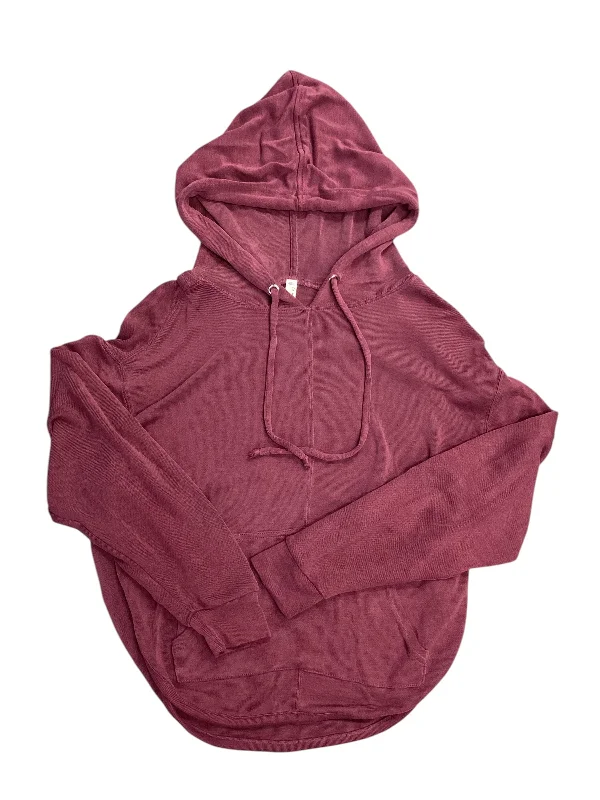 pet style sweatshirts -Sweatshirt Hoodie By Free People In Purple, Size: S