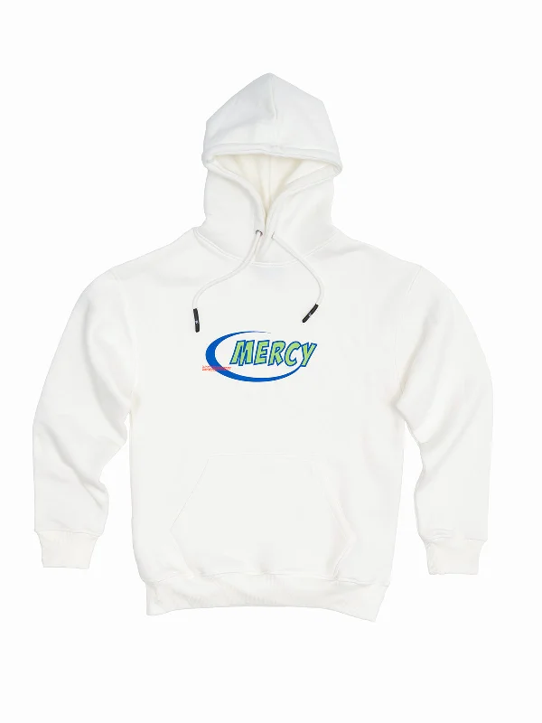 fade zip-up hoodies -Mercy / Oversized Pullover Hoodie