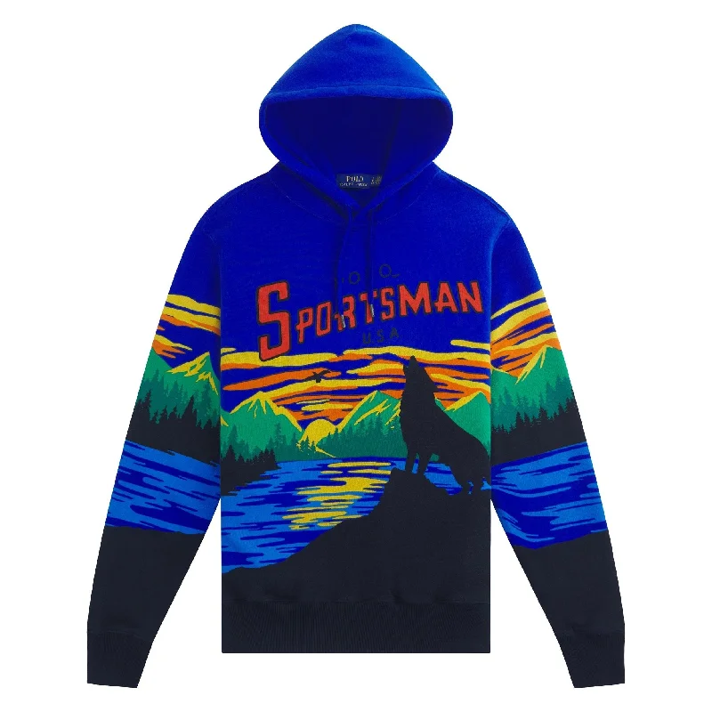 frame geometric hoodies -Sportsman Hoodie