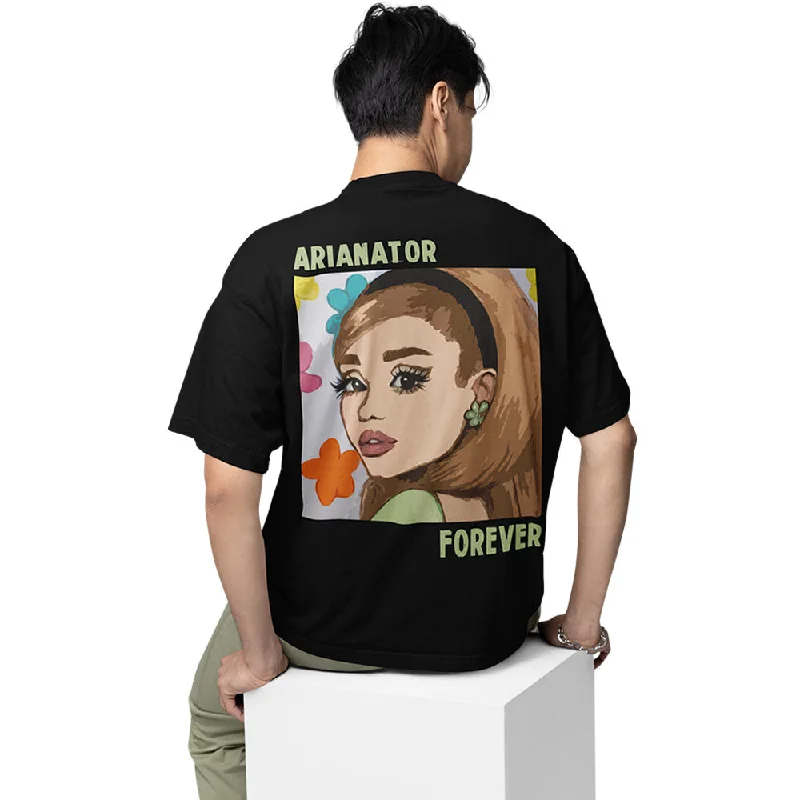 flowy edge t-shirts -Ariana Grande Oversized T shirt - Arianator Forever