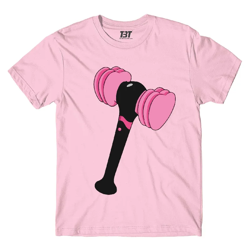 iconic print t-shirts -Black Pink T shirt - The Lightstick