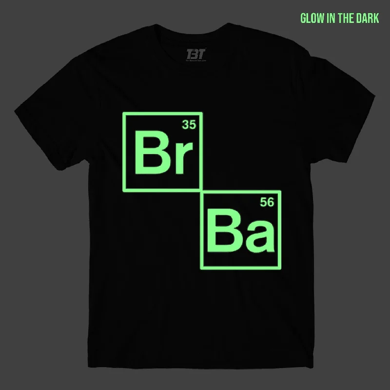 rib elastic t-shirts -Breaking Bad T shirt - Glow In The Dark