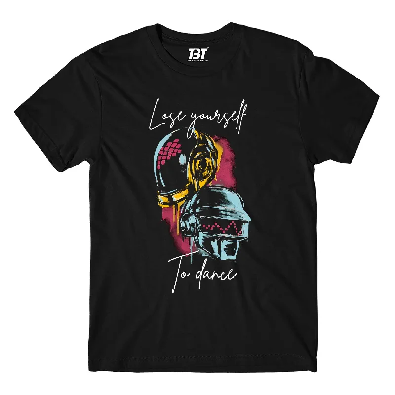 light packing t-shirts -Daft Punk T shirt - Lose Yourself To Dance