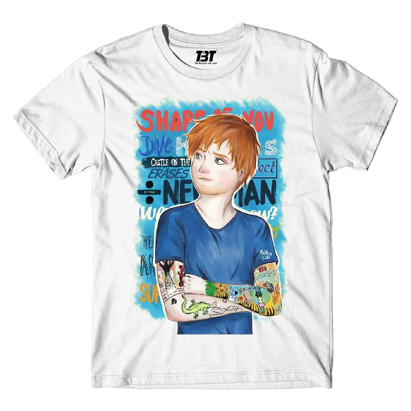 warm fleece t-shirts -Ed Sheeran T shirt - Teddy