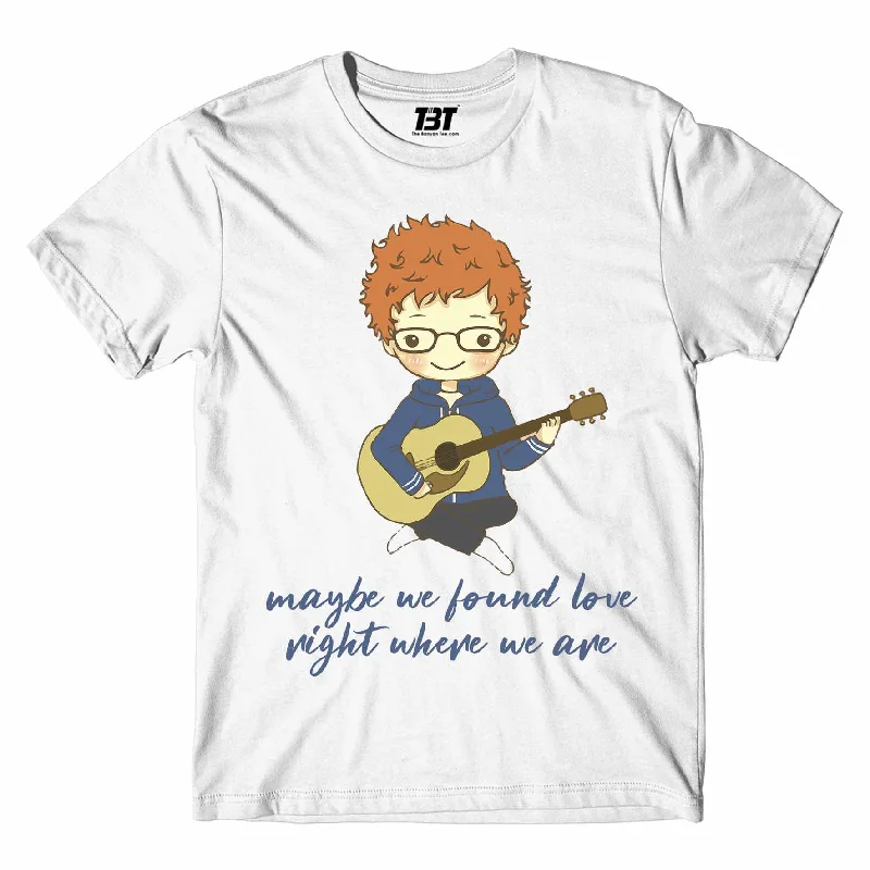 loose chill t-shirts -Ed Sheeran T shirt - Thinking Out Loud