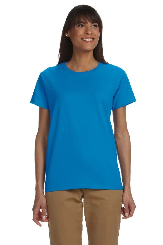 warm plush t-shirts -Gildan Womens Ultra Short Sleeve Crewneck T-Shirt - Sapphire Blue