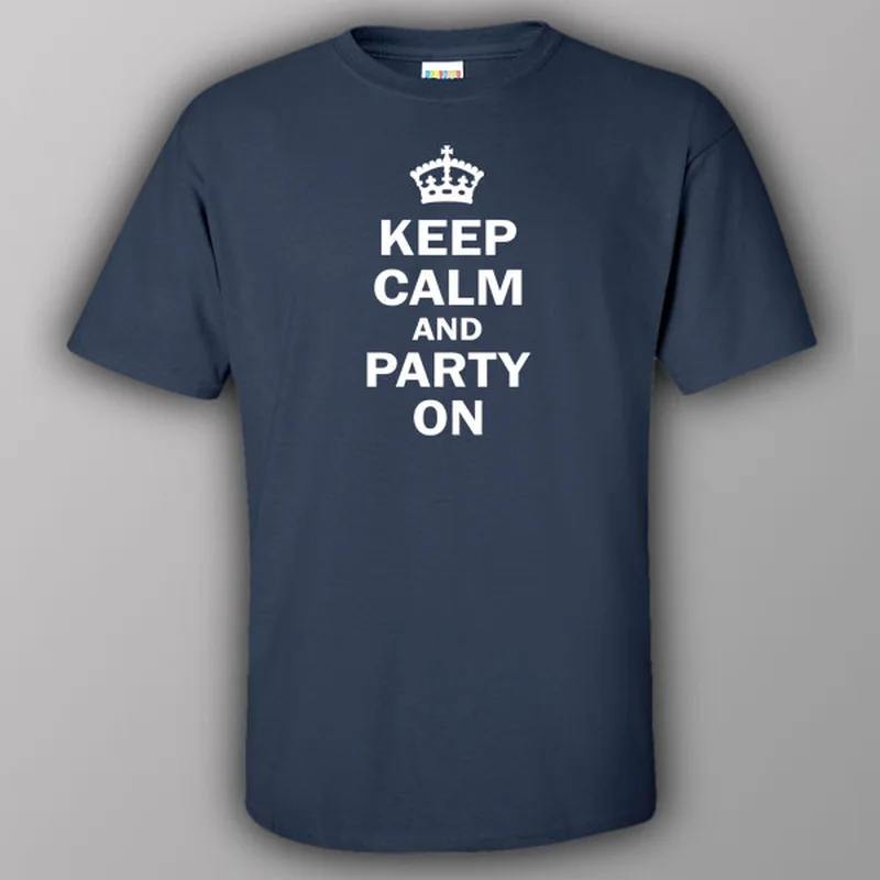 airy blend t-shirts -Keep calm and party on - T-shirt