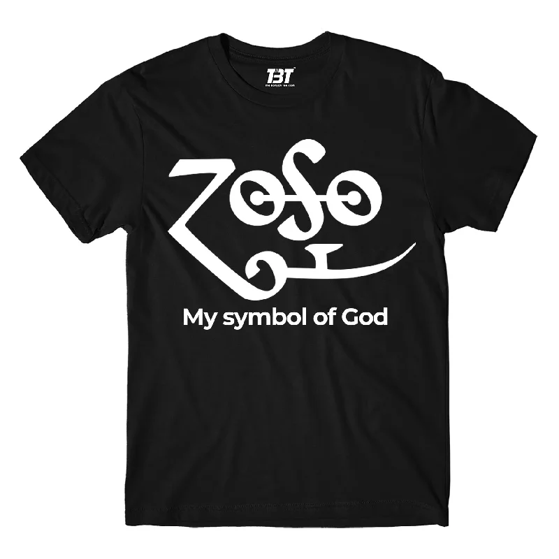 vibrant floral t-shirts -Led Zeppelin T shirt - My Symbol Of God