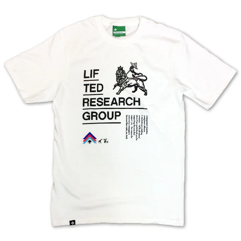 durable adventure t-shirts -LRG Bless The Emperor T-shirt White